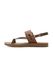 Derimod Teenslipper bruin gemêleerd