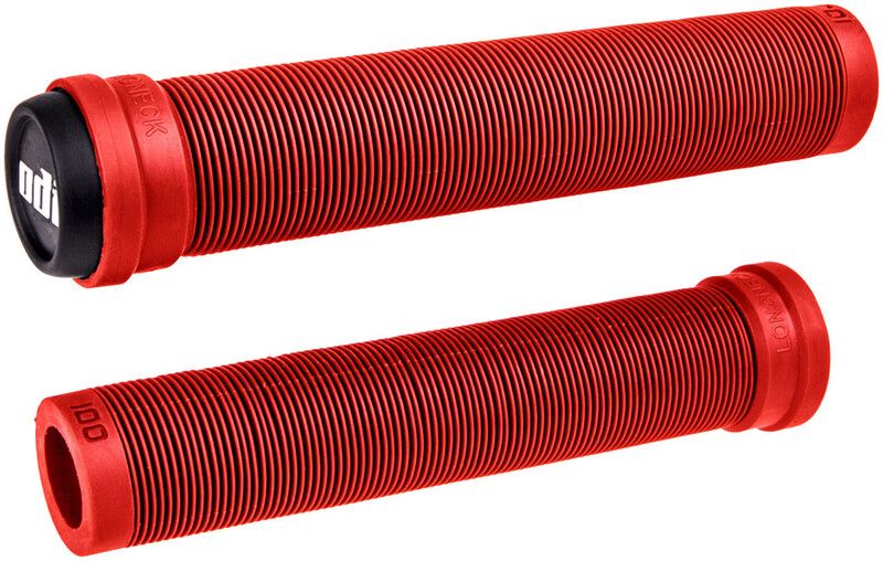 Odi Longneck SLX Flangeless BMX Grips - Red - 2021 Model