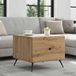 Maison Exclusive Table basse, chêne artisanal, 49 x 50 x 40 cm, fibre de bois