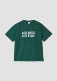s.Oliver T-shirt Dennengroen Katoen Elastaan Ronde hals Korte mouw Kinderen 170/176