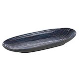 APS 85055 Melamintbord LOOPS/serveerbord voor vele gerechten, 28,0 x 13,5 x 4,0 cm