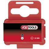 KS Tools 911.3626 Tri-Wing-bit Aandrijving: 1/4 (6,3 mm) Uitvoering: Tri-Wing 1 25 mm