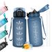 HoneyHolly Drinkfles 500 ml, BPA-vrij en lekvrij, drinkflessen met rietje, herbruikbare drinkfles voor de basisschool, waterfles voor school, sportschool, kantoor, hardlopen