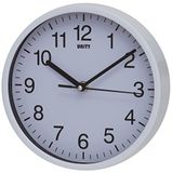 Unity Radcliffe Wandklok, Stille Veeg, Modern, Wit, 20 cm