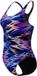 Speedo Hyperboom Print Medalist 1 Piece Maillot de bain de sport pour femme - Noir/Rose