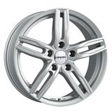 CARMANI 14 Paul kristal zilver 6,5x16 ET38 5,00x114 naad bore 72,60 mm - aluminium velgen