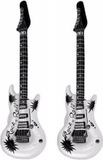 Henbrandt Opblaasbare Gitaar Wit 106 cm (2 stuks)