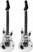 Henbrandt Opblaasbare Gitaar Wit 106 cm (2 stuks)