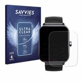 Savvies Screenprotector voor Fitpolo IDW19 1.8" - Folie Beschermfolie transparant 6 Stuks