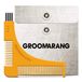 Groomarang Baard Shaper Baard Shaping Tool voor halslijn, wanglijn en kaak lijn - Voorzien van baard stencil, Double Ended baard kam & borstel einde