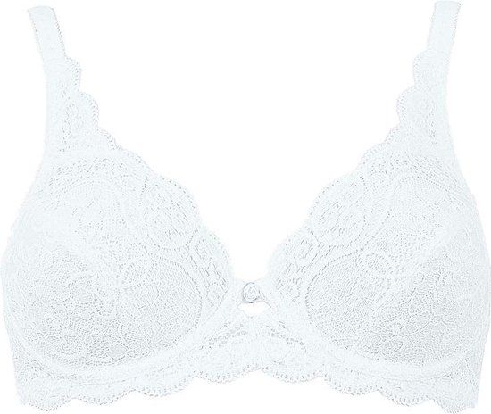 Triumph Amourette 300 Wired Bra - White - Women's - Size 90D