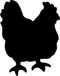 SECURIT FB-Chicken krijtbord maximaal 30 x 50 cm