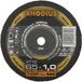 Rhodius XT10 MINI 206799 Disque à tronçonner droit 50 mm 1 pièce(s) inox, acier