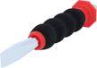 BRILLIANT TOOLS Platte beitel met handbescherming, 8-kant, 12mm