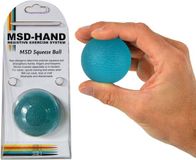 MoVeS Foam bal: firm - blauw