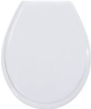 Merkloos Toiletbril - Toiletdeksel - Badkamer Vernieuwen - MDF Materiaal - 44 x 37 cm - Wit