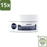 Nivea Men Crème intensive pour le visage sensible - 15 pièces - 50 ml