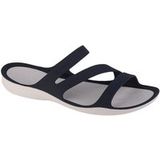 Crocs Swiftwater Damessandalen, Navy Wit