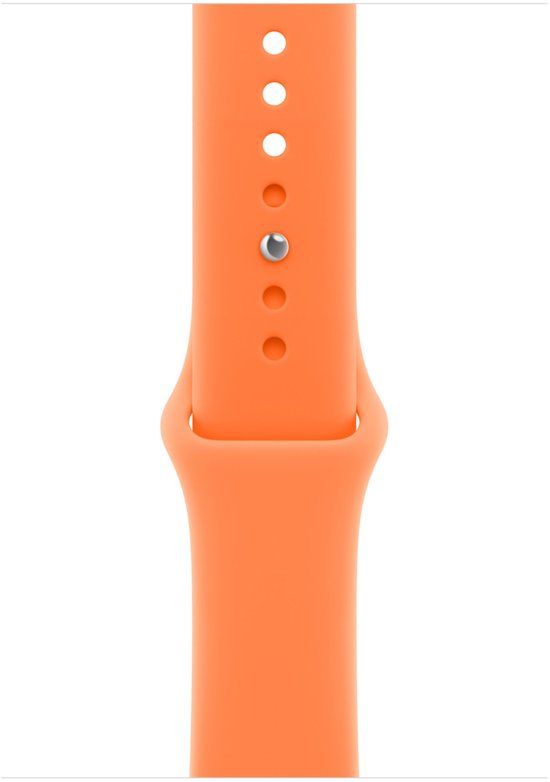 Apple Sport Band voor de Apple Watch | 44/45/46/49 mm - Maat S/M - Clementine