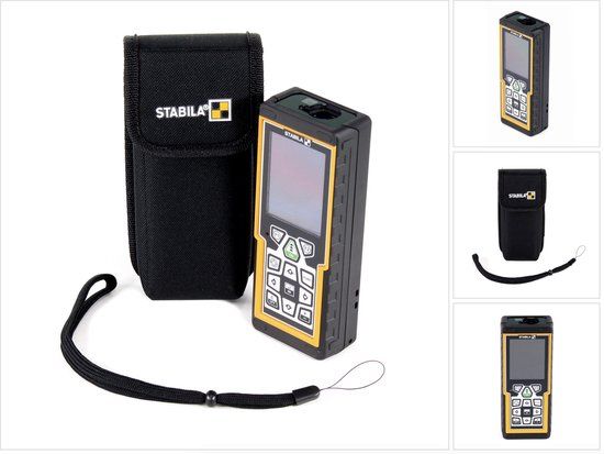 STABILA LD 520 Laser Distance Measurer - 200m Range
