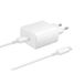 Samsung Chargeur rapide de voyage USB-C EP-TA845EWE - 45W - Blanc