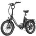 Bekup S3 Vélo électrique, 20 pouces, acier au carbone de haute qualité, batterie 48V 15Ah, autonomie de 75 km, Shimano 7 vitesses, vélo électrique pliable, gris