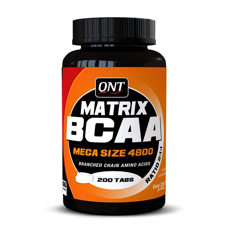 Qnt Matrix BCAA 4800 - 200 caps