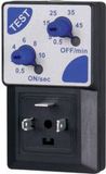 M & M International AT2000 Timer Analoog on/off, CE: 24...230V AC/DC, instelbare puls 0.5 tot 10 s en pauze 30 s - 45 min.