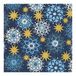 Paper-Design Blauwe Ornamenten Lunch Servetten 33 x 33 cm