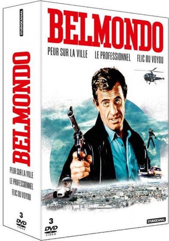 Belmondo - Coffret 3-DVD: Peur sur la ville + Le Professionnel + Flic ou voyou (French Import)