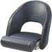 VETUS Lieutenant cobalt blue Boat seat with partially foldable seat | CHLIEUTB