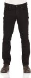 Mustang Heren Jeans Broeken slim Fit Zwart 34W / 30L Volwassenen