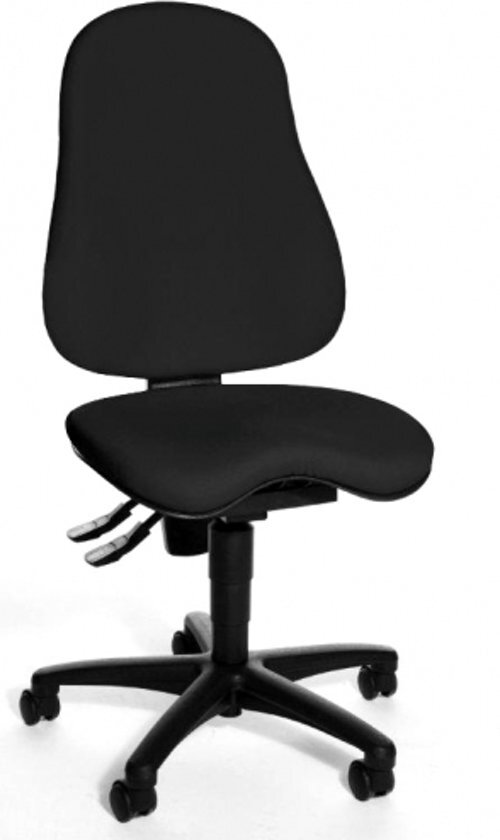 Topstar Balance 400 - Bureaustoel - Zonder armleuningen - Zwart Top-kwaliteit ergonomische bureaustoel tegen een uniek lage prijs!