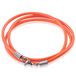 LGT JWLS LGT Jewels waxkoord ketting Oranje- 2.5mm-55cm