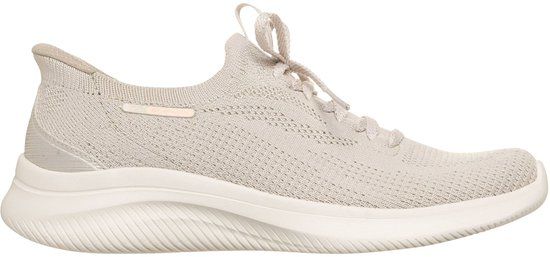 Skechers Slip-ins Ultra Flex 4.0 beige Textiel