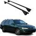 Omtec Omac Barres De Toit Pour Nissan Primera Ii 1996-2002 5 Portes – Tüv / Din 75302:2019 – Antivol Inclus – Charge Max 75 Kg – 2 Barres Noir