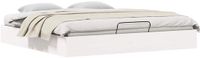 vidaXL - Bedframe met opbergruimte - Wit - 200 x 200 cm