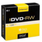 Intenso DVD-RW 4.7GB, 4x - Lege dvd's