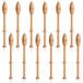 Lot de 12 bobines en bois, outil de tissage, style vintage, pour pulls et autres créations