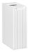 AC-Déco Astral White Badkamermeubel onder de wastafel, wit, mat, 20 cm, smal, modern