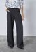 SisterS Point wide leg pantalon met plooien - zwart
