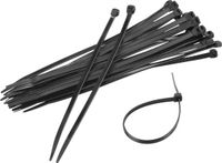 Sapiselco Kabelbinders Zwart - 140x3,5mm - Tie Wraps 100 Stuks