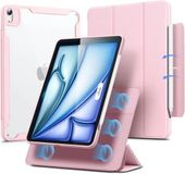 ESR Rebound Hybrid 360 Hoes Geschikt voor Apple iPad Air 11 (2024/2025/2026) Book Case Roze
