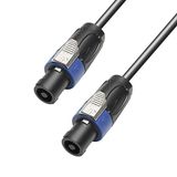Adam Hall Cables 4 STAR S215 SS 1000 Luidsprekerkabel Speakon 2 x 1,5 mm² Speakon standaard luidsprekerconnector, 2-polig naar standaard luidsprekerconnector, 2-polig, 10 m