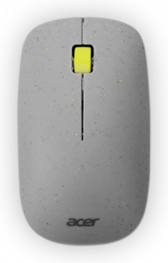 Acer Macaron Vero Draadloze Muis - Grijs - 1200 DPI - Ambidextrous