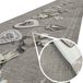 ANRO Tapis de cuisine Mama Hartjes Gris 140x52cm