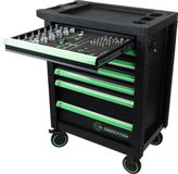 KS Tools COMPETITION gereedschapswagen met 7 laden en 119-delig Premium gereedschap - 512.3119