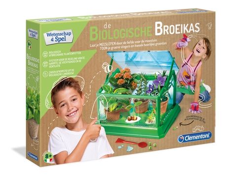 Clementoni Mijn Eerste Bio Broeikas - Wetenschap & Spel - Experimenteerset
