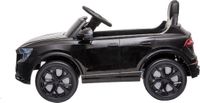 Audi Voiture électrique pour enfants RS Q8 12V avec sellerie en cuir et MP3 - Noir