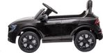 Audi Voiture électrique pour enfants RS Q8 12V avec sellerie en cuir et MP3 - Noir